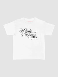 happily ever after baby tee - In Print We Trust