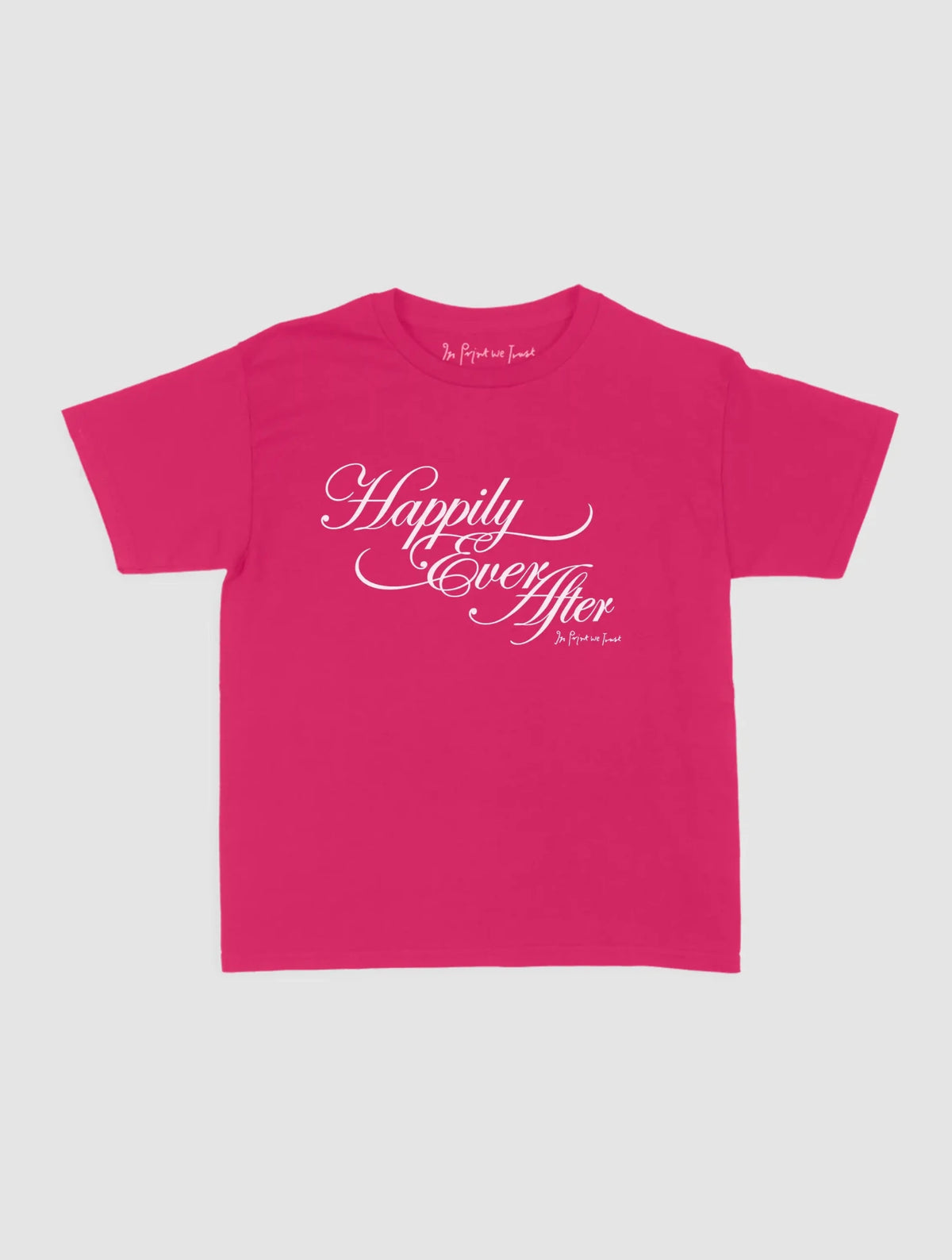 happily ever after baby tee - In Print We Trust