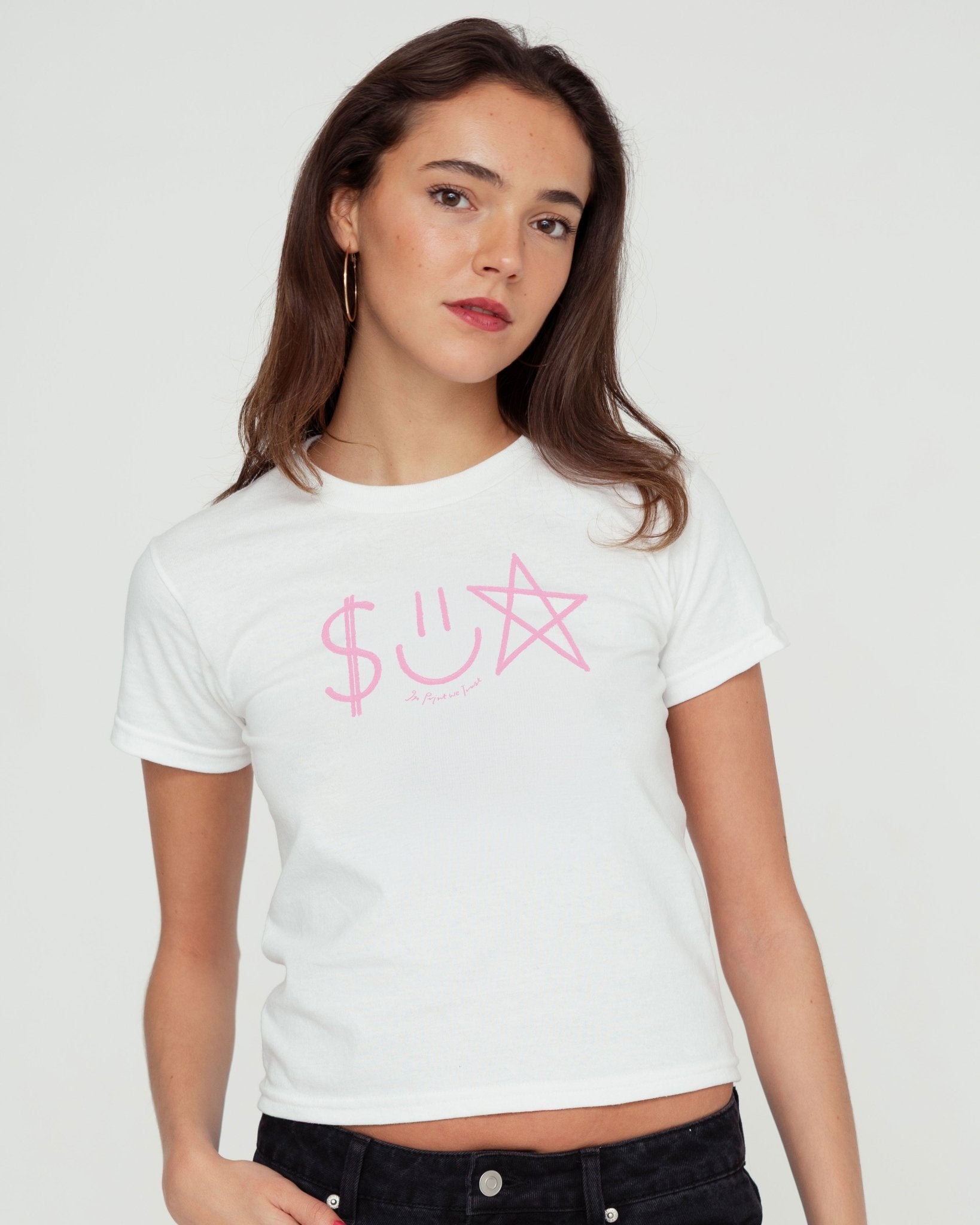 happy baby tee - In Print We Trust