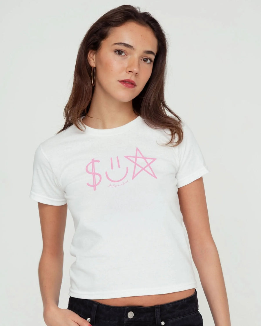happy baby tee - In Print We Trust