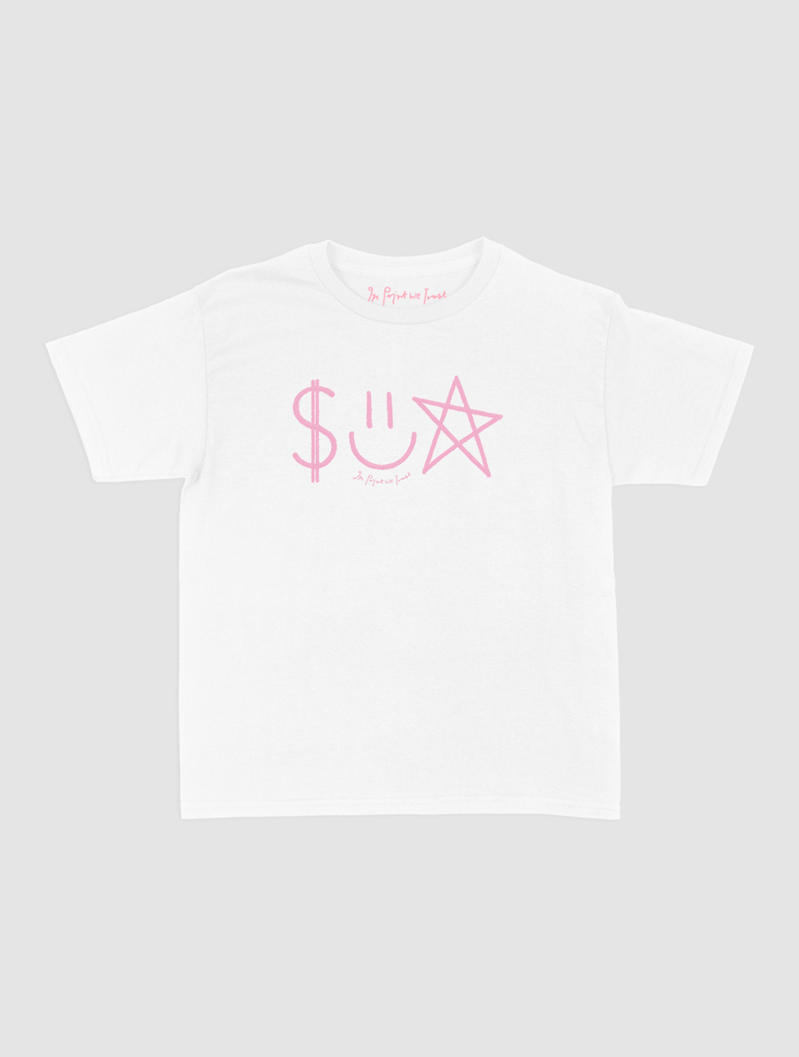 happy baby tee - In Print We Trust