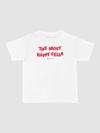 happy fella baby tee - In Print We Trust