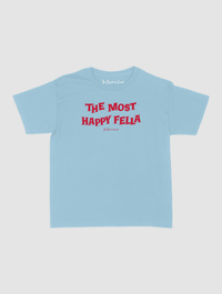 happy fella baby tee - In Print We Trust