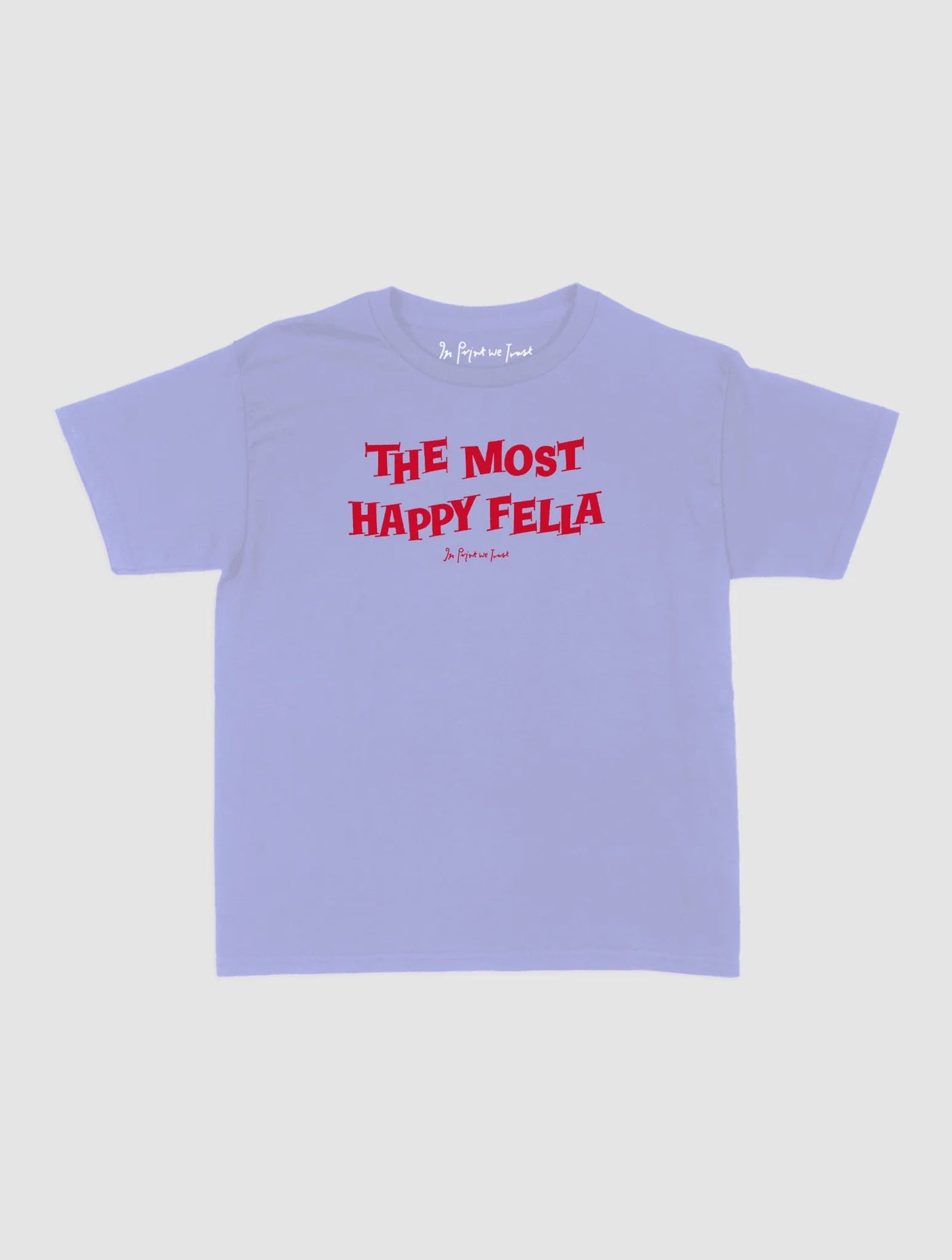 happy fella baby tee - In Print We Trust