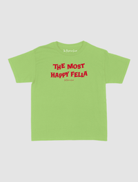 happy fella baby tee - In Print We Trust