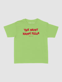 happy fella baby tee - In Print We Trust