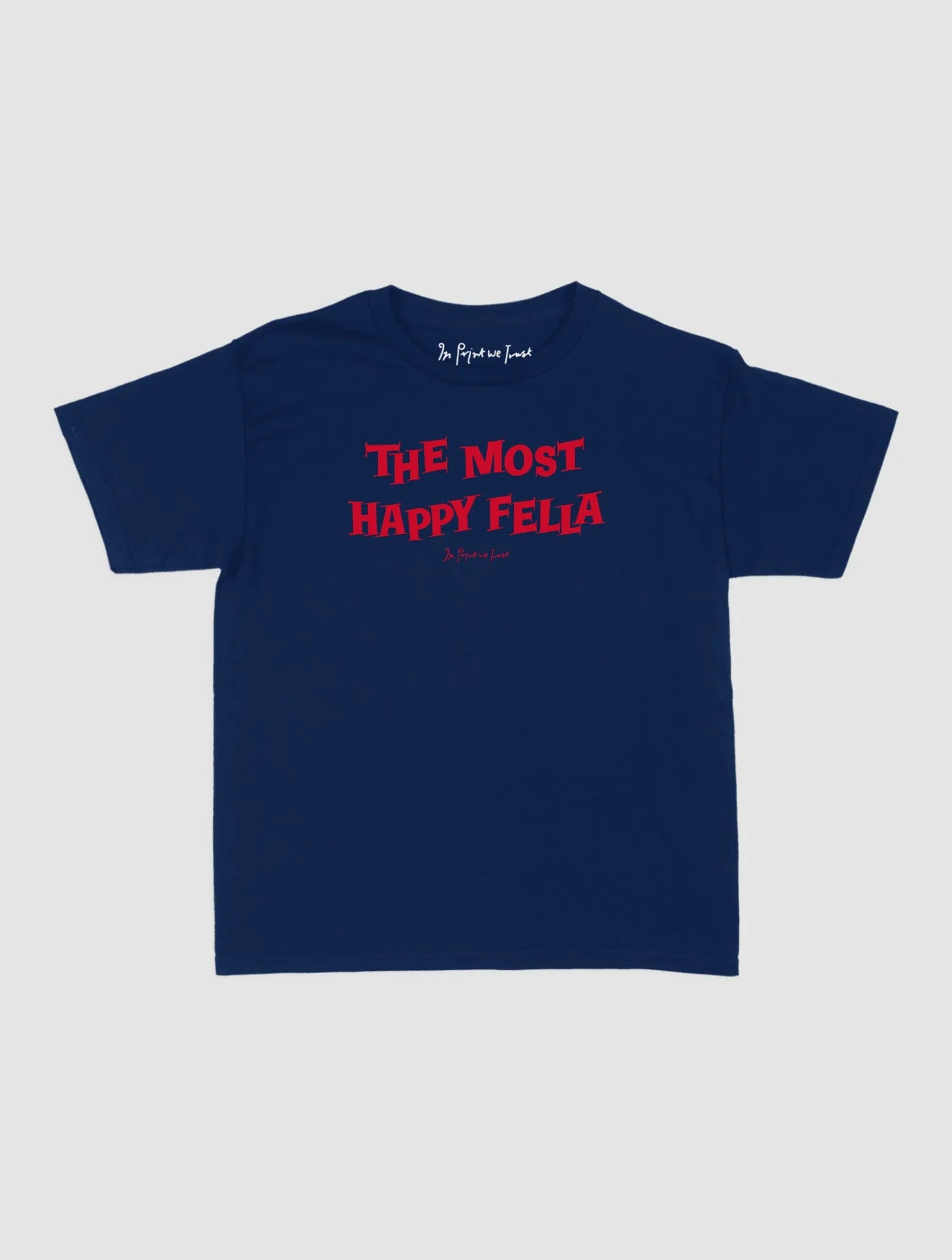 happy fella baby tee - In Print We Trust
