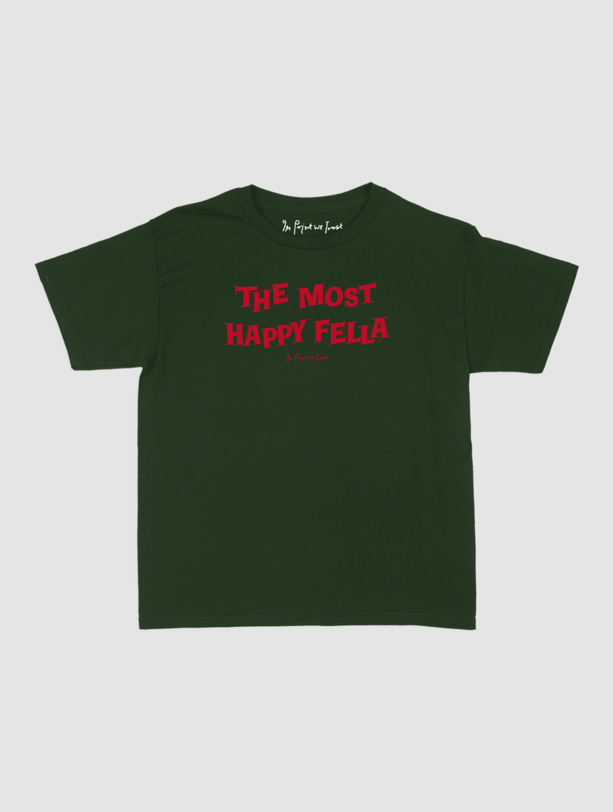 happy fella baby tee - In Print We Trust
