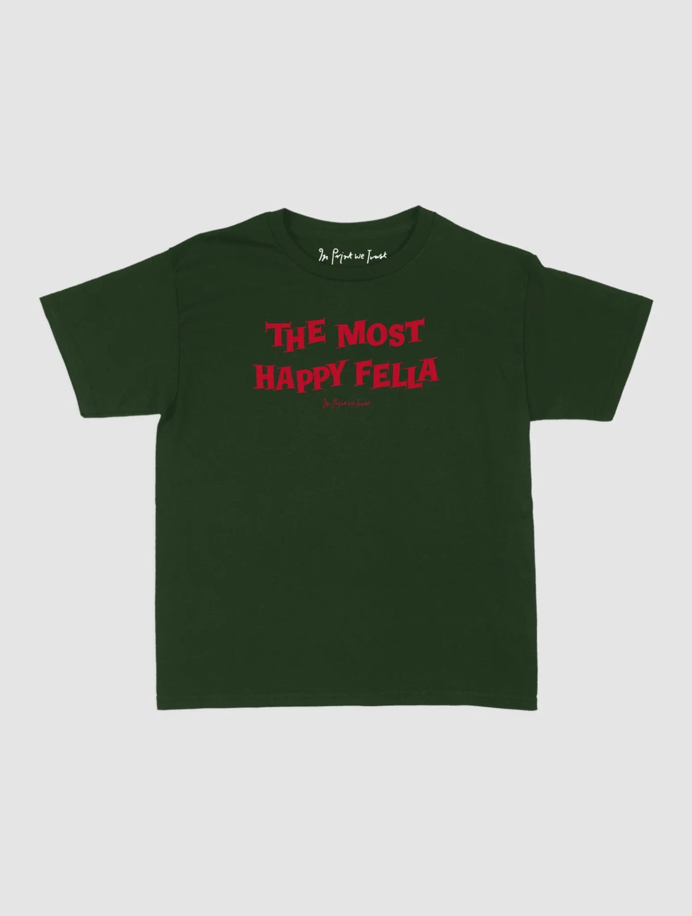 happy fella baby tee - In Print We Trust