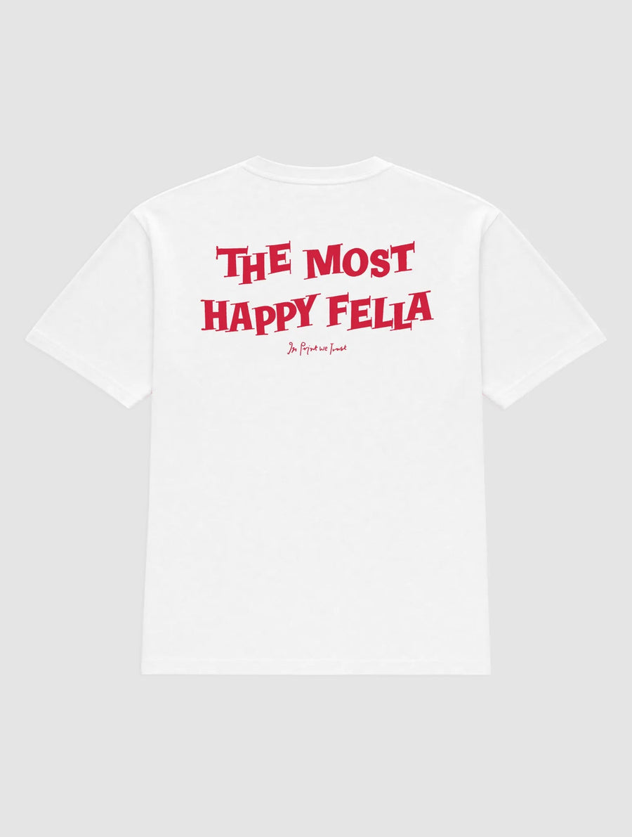 happy fella heavyweight tee - In Print We Trust