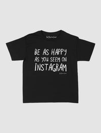 happy as you seem baby tee