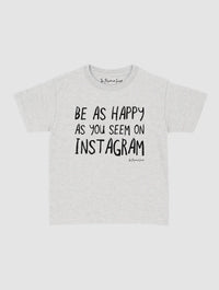 happy as you seem baby tee