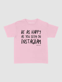 happy as you seem baby tee