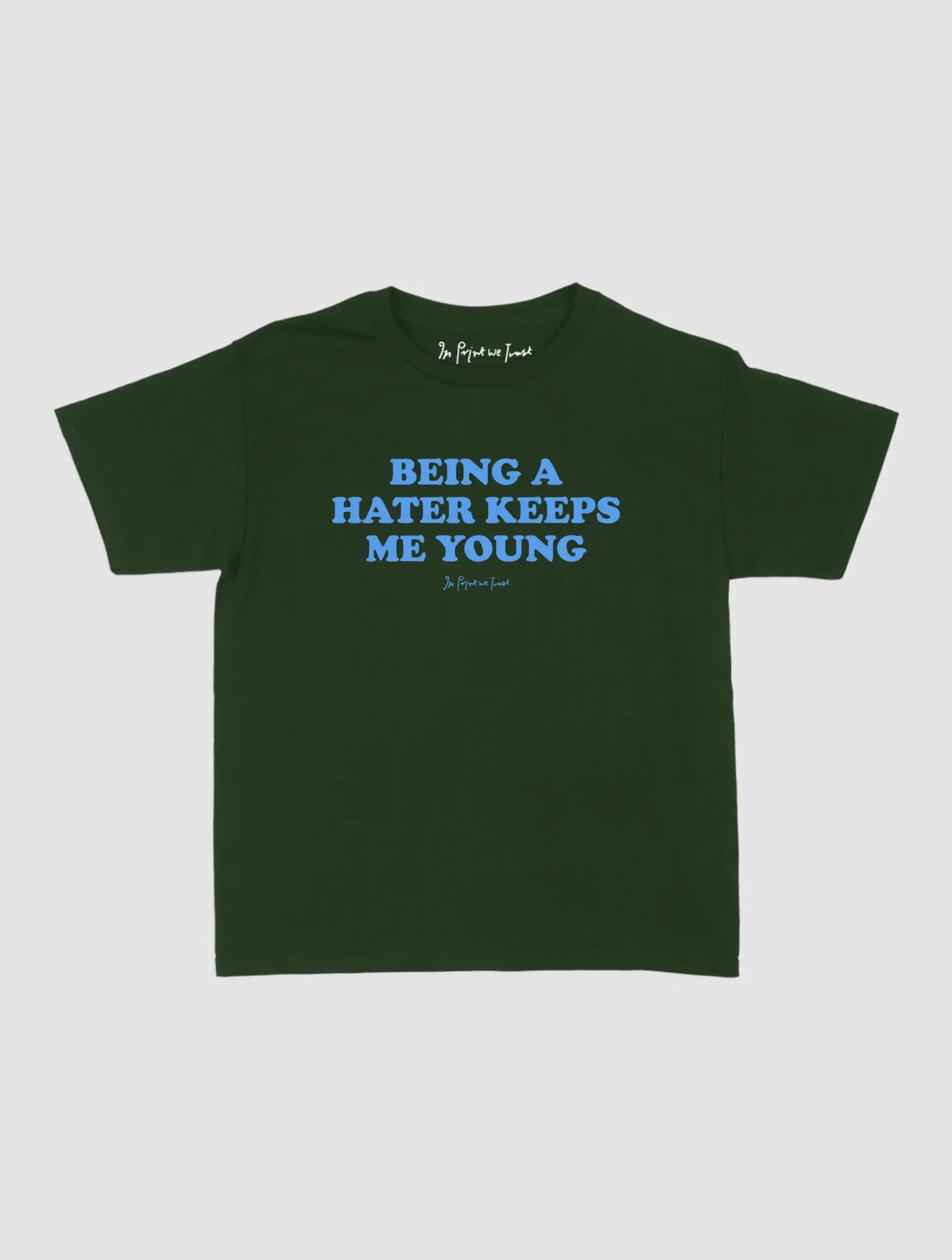 hater baby tee - In Print We Trust