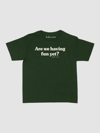 having fun baby tee - In Print We Trust
