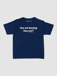 having fun baby tee - In Print We Trust