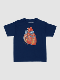 heart baby tee - In Print We Trust