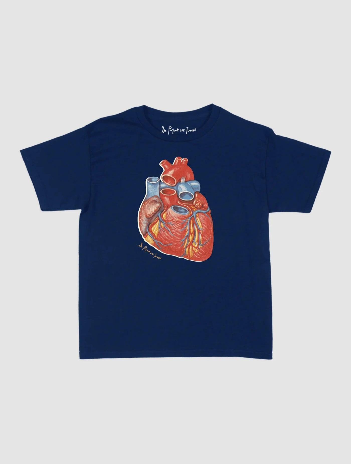 heart baby tee - In Print We Trust