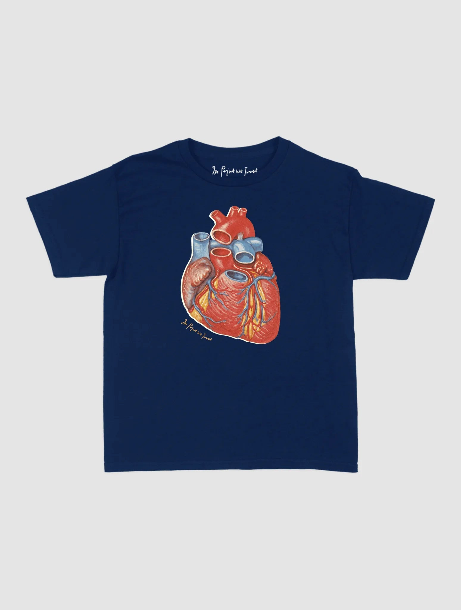 heart baby tee - In Print We Trust