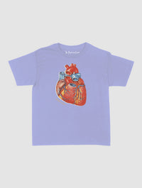 heart baby tee - In Print We Trust