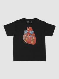 heart baby tee - In Print We Trust