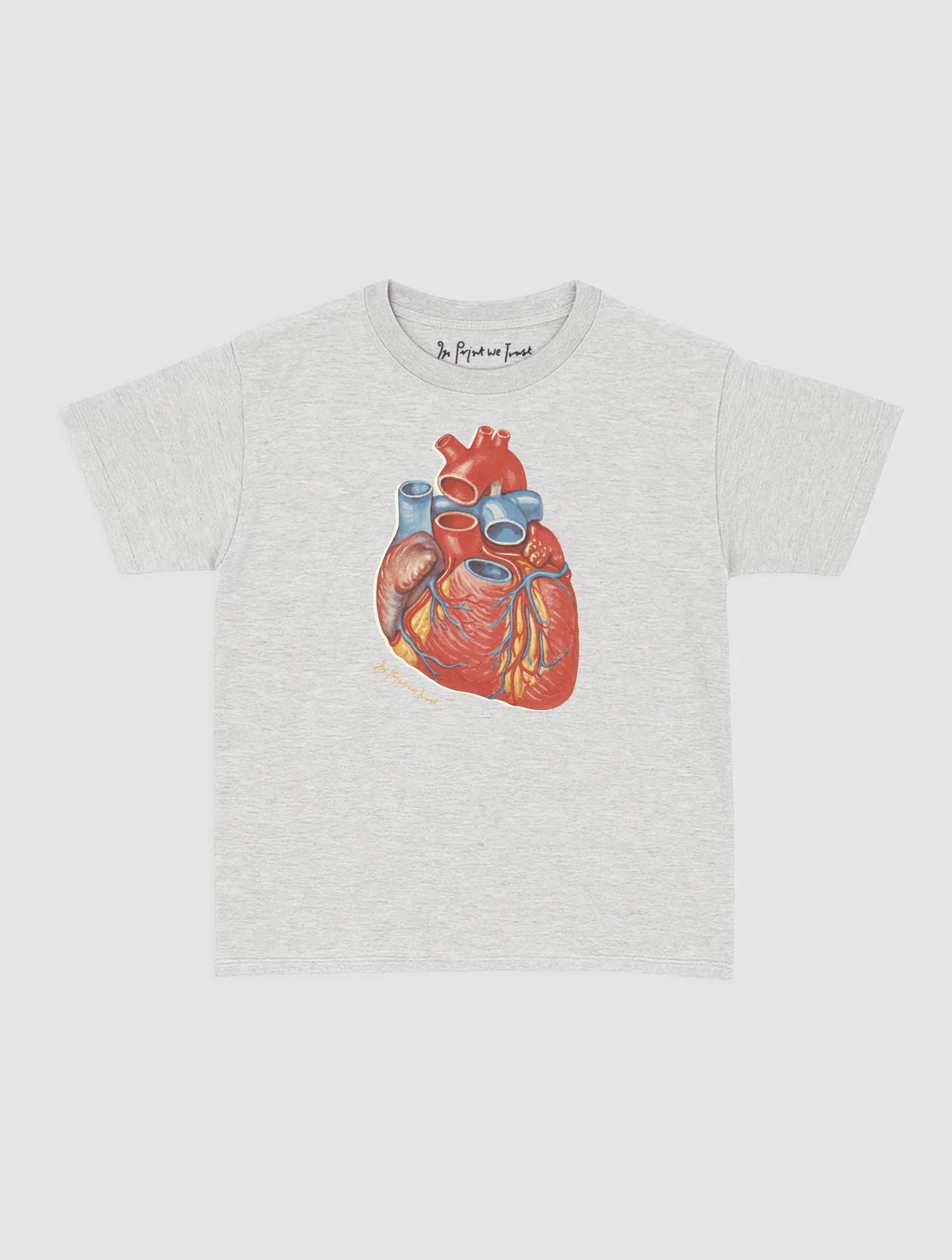 heart baby tee - In Print We Trust