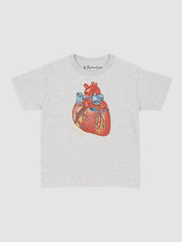 heart baby tee - In Print We Trust