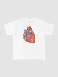 heart baby tee - In Print We Trust