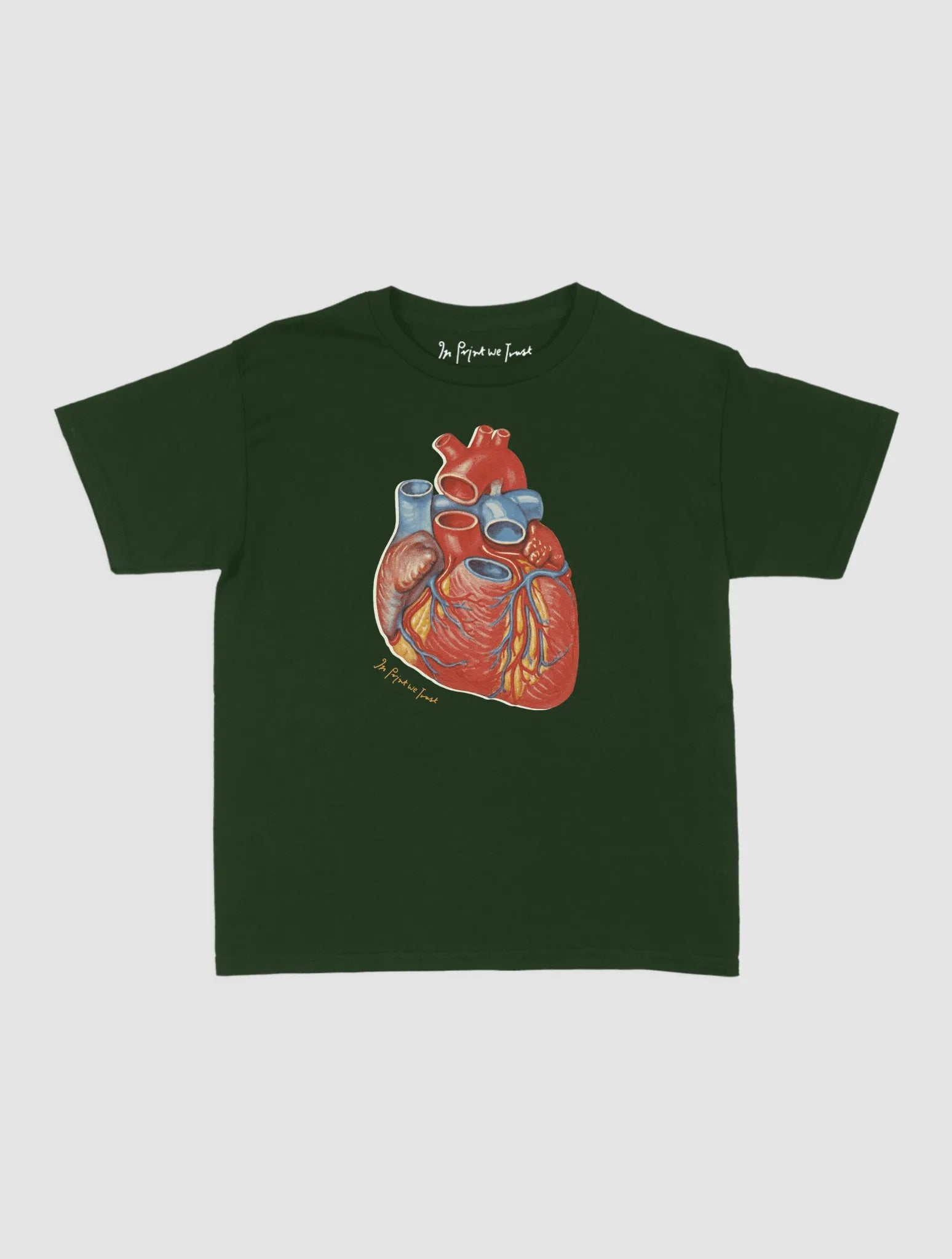 heart baby tee - In Print We Trust