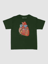 heart baby tee - In Print We Trust