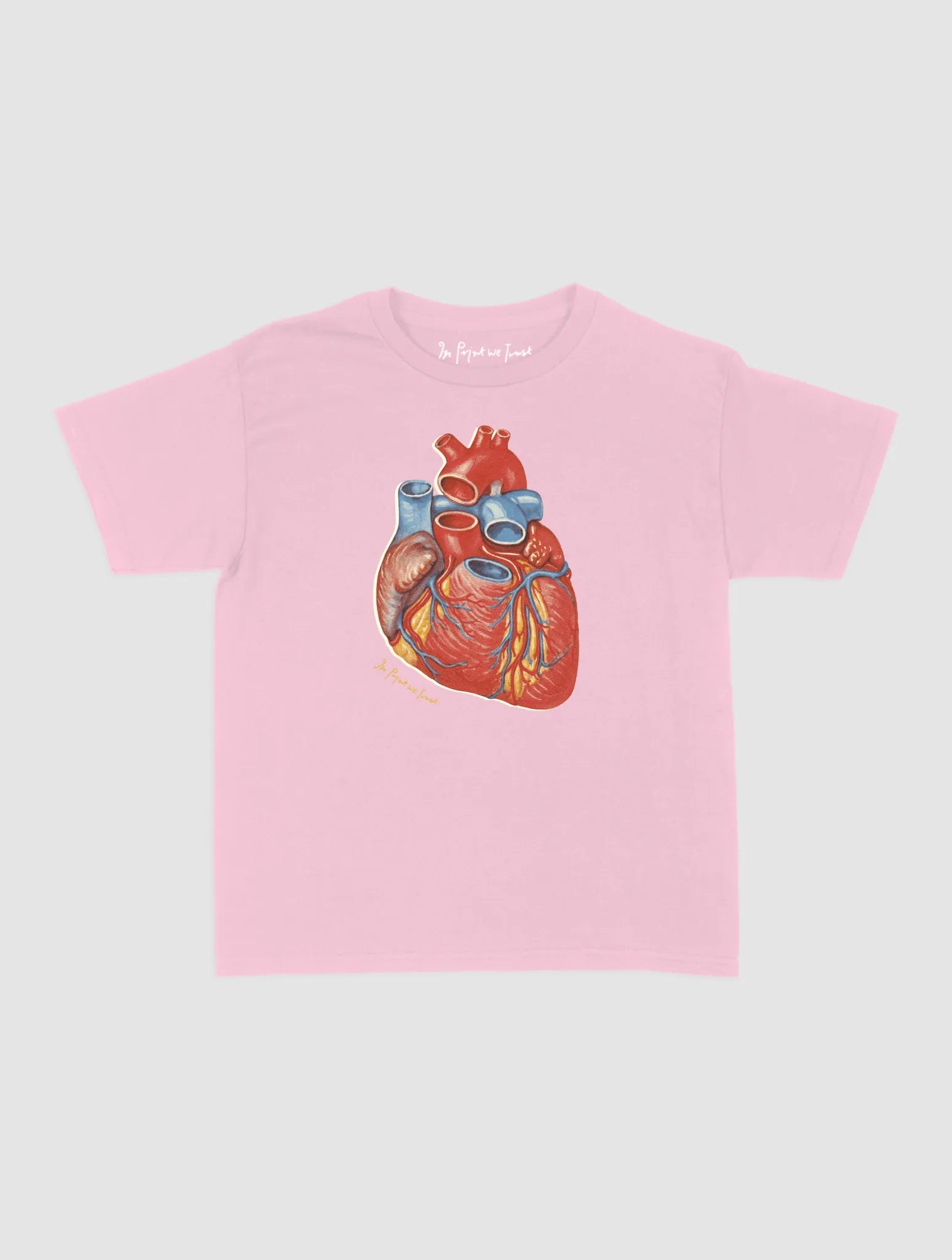 heart baby tee - In Print We Trust