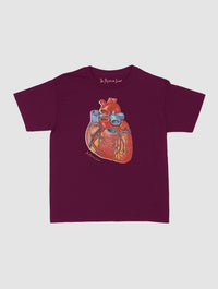 heart baby tee - In Print We Trust