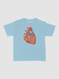 heart baby tee - In Print We Trust