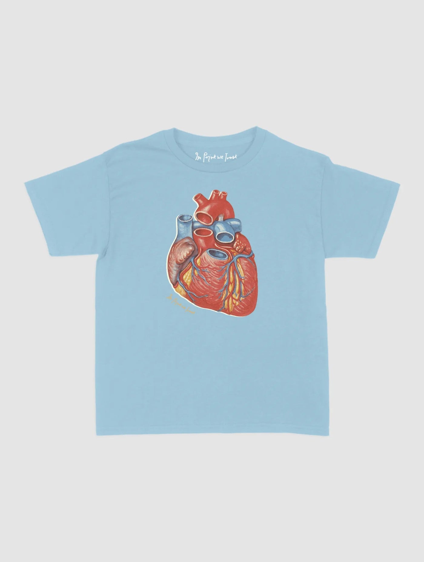 heart baby tee - In Print We Trust