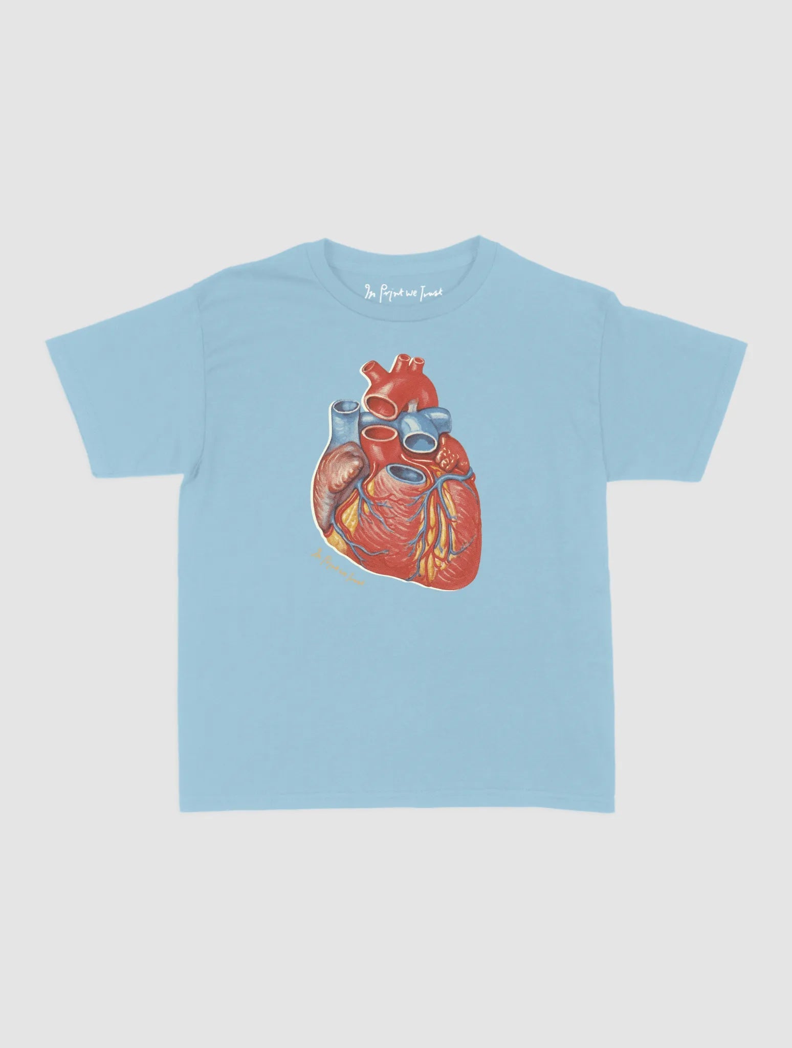 heart baby tee - In Print We Trust