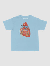 heart baby tee - In Print We Trust