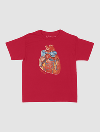 heart baby tee - In Print We Trust