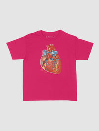heart baby tee - In Print We Trust