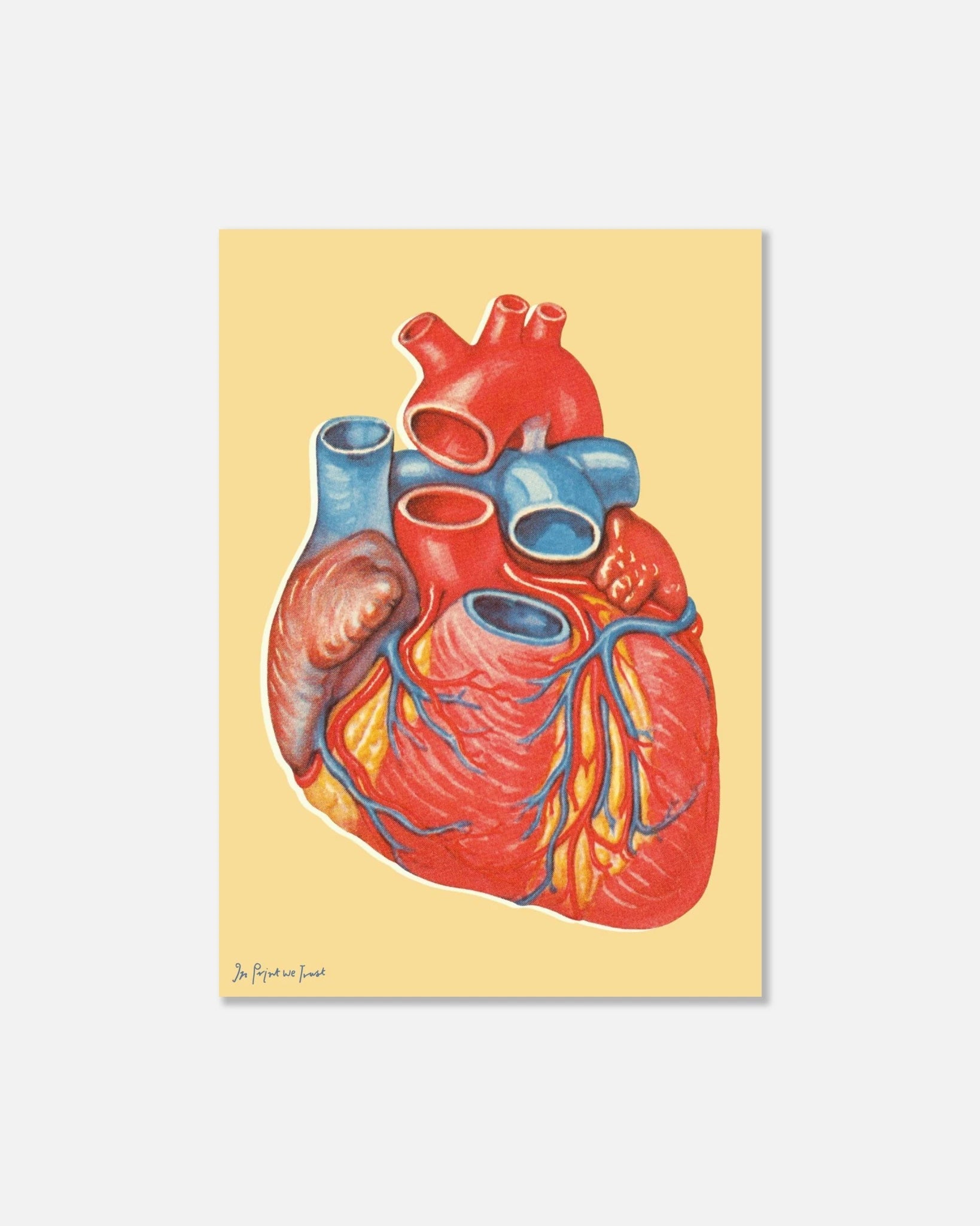 heart print - In Print We Trust