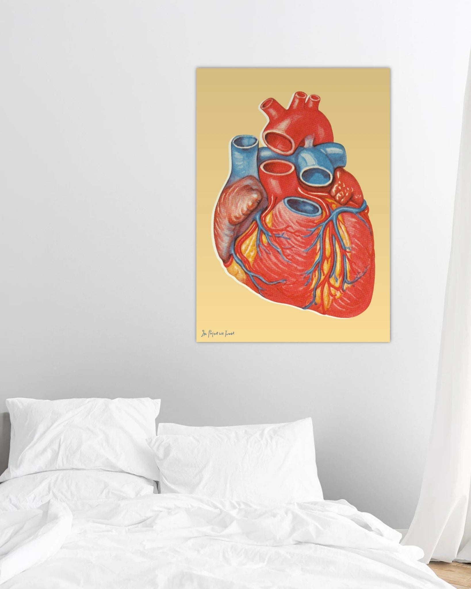 heart print - In Print We Trust