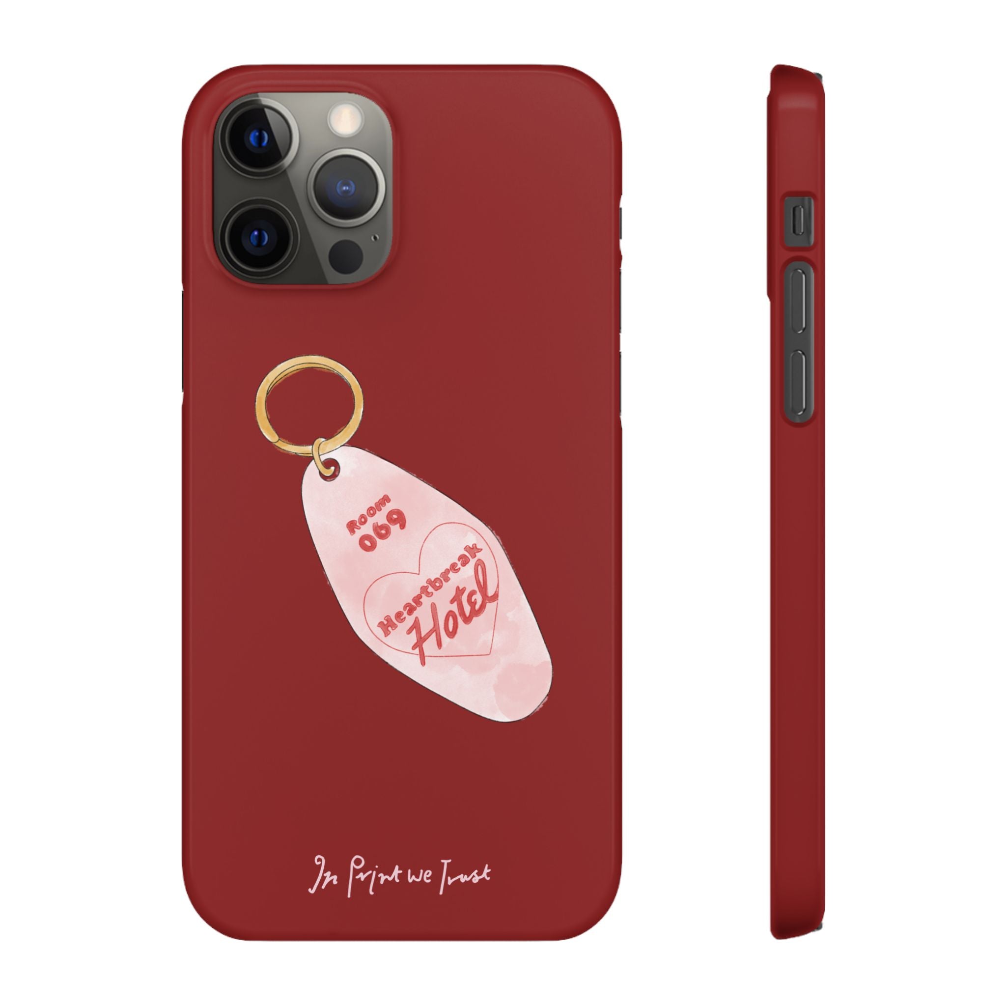 heartbreak hotel iPhone case - In Print We Trust