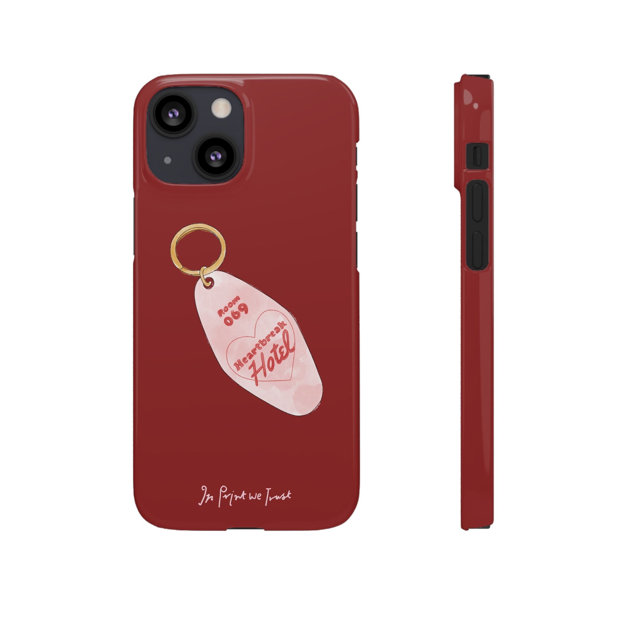 heartbreak hotel iPhone case - In Print We Trust