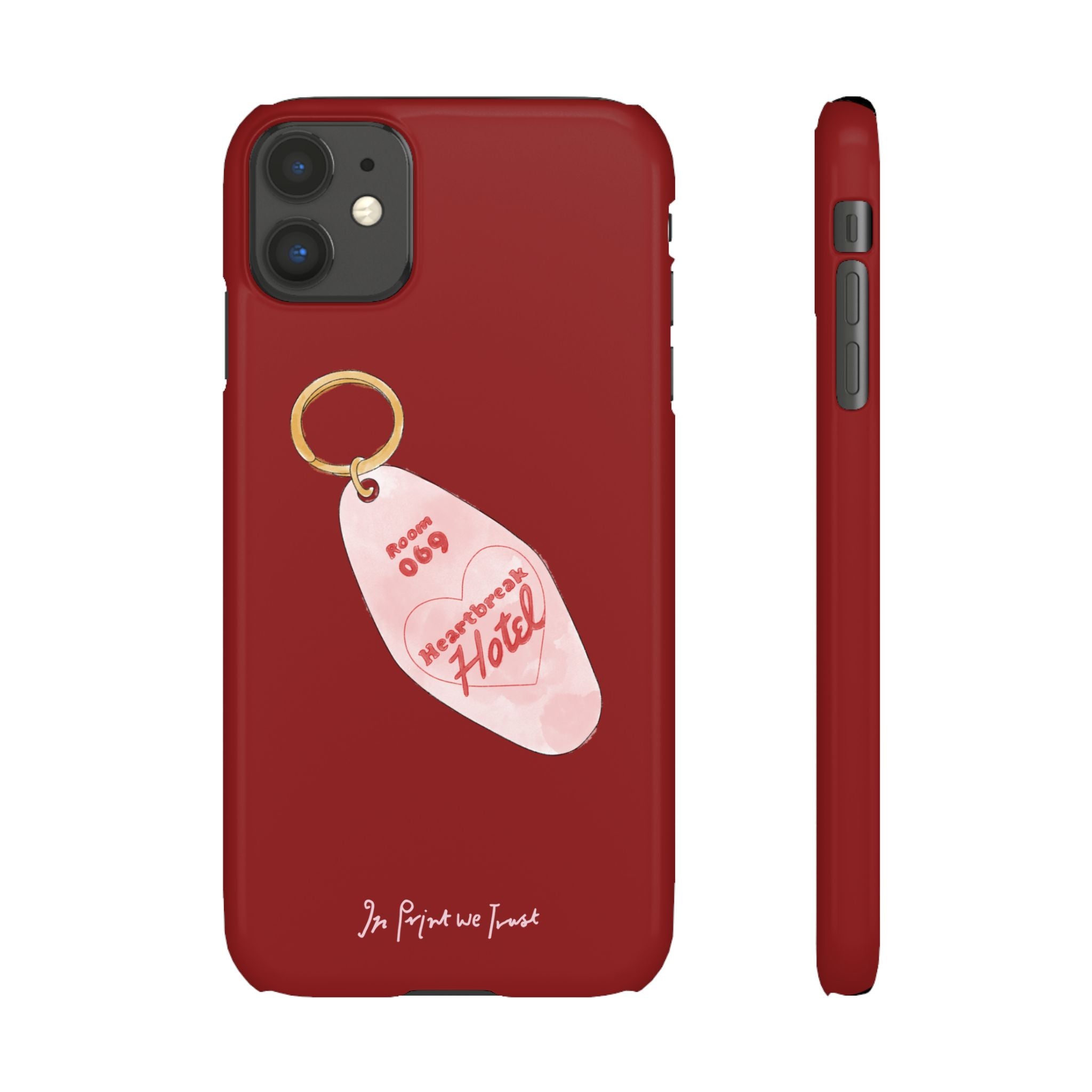 heartbreak hotel iPhone case - In Print We Trust