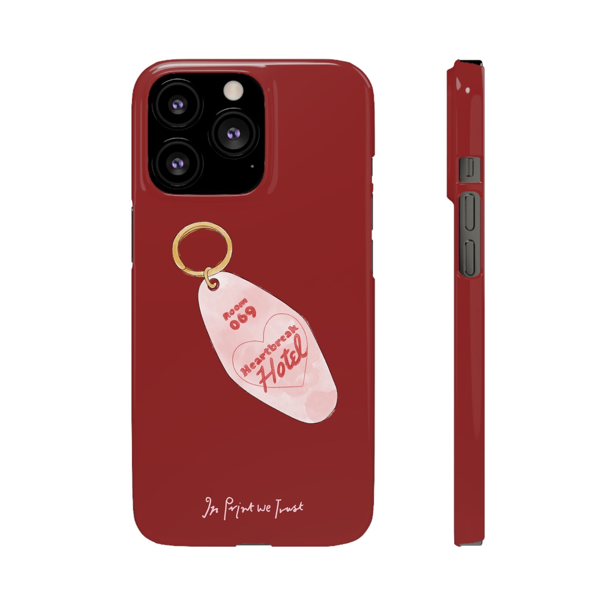 heartbreak hotel iPhone case - In Print We Trust