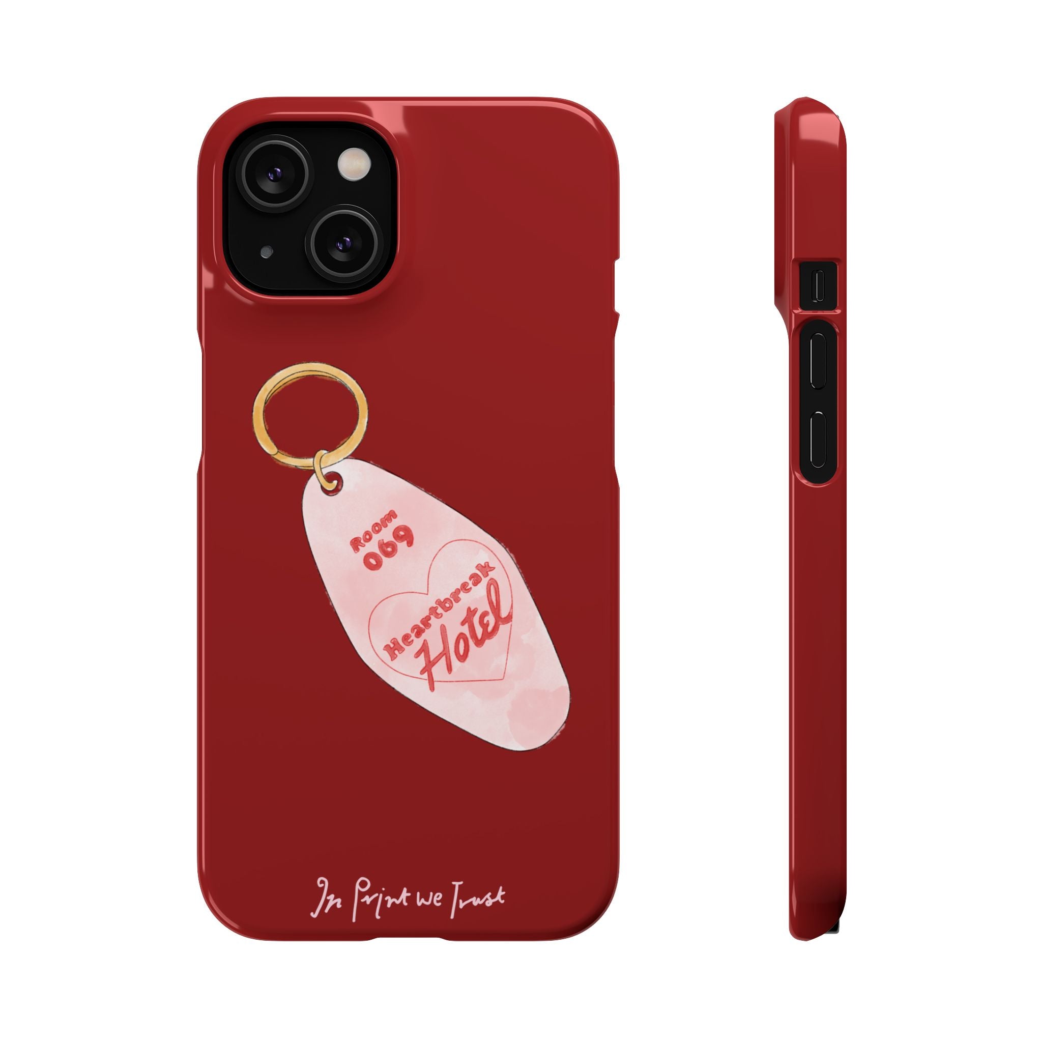 heartbreak hotel iPhone case - In Print We Trust