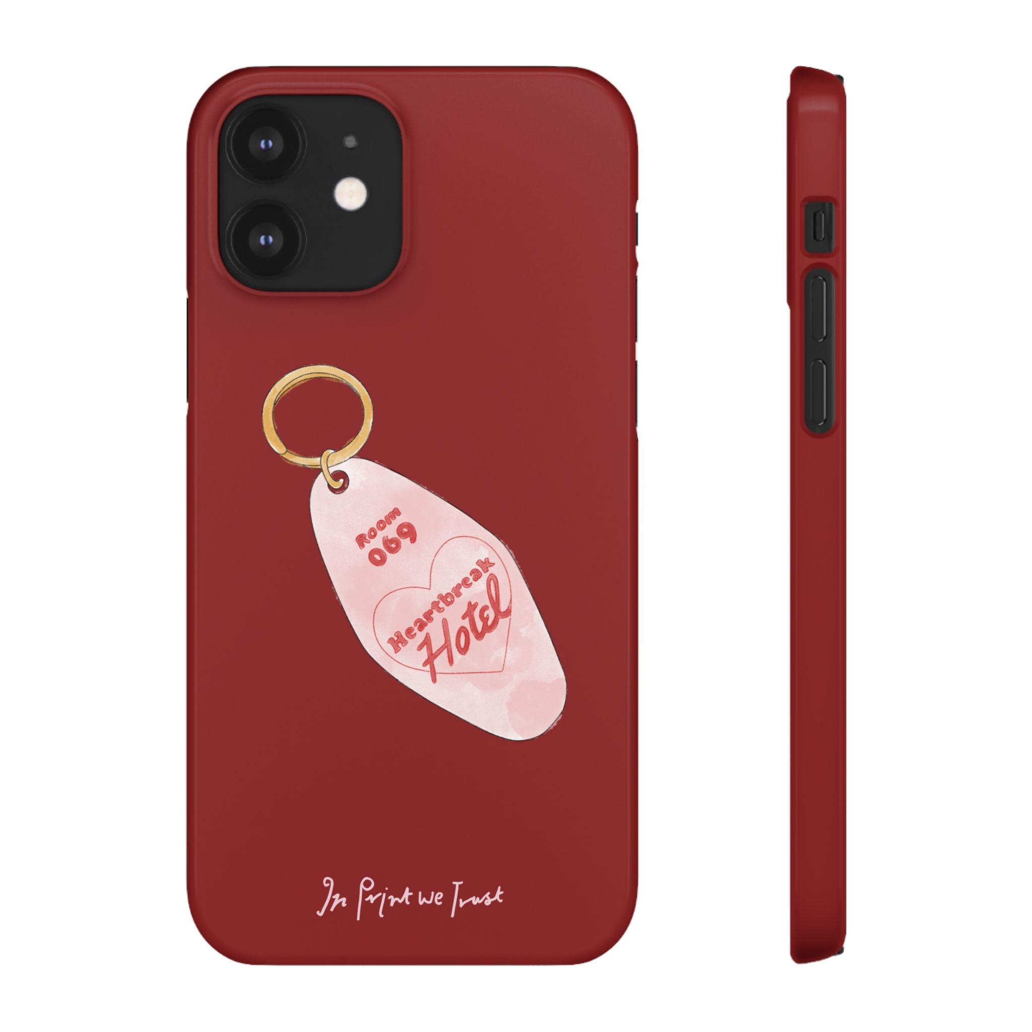 heartbreak hotel iPhone case - In Print We Trust