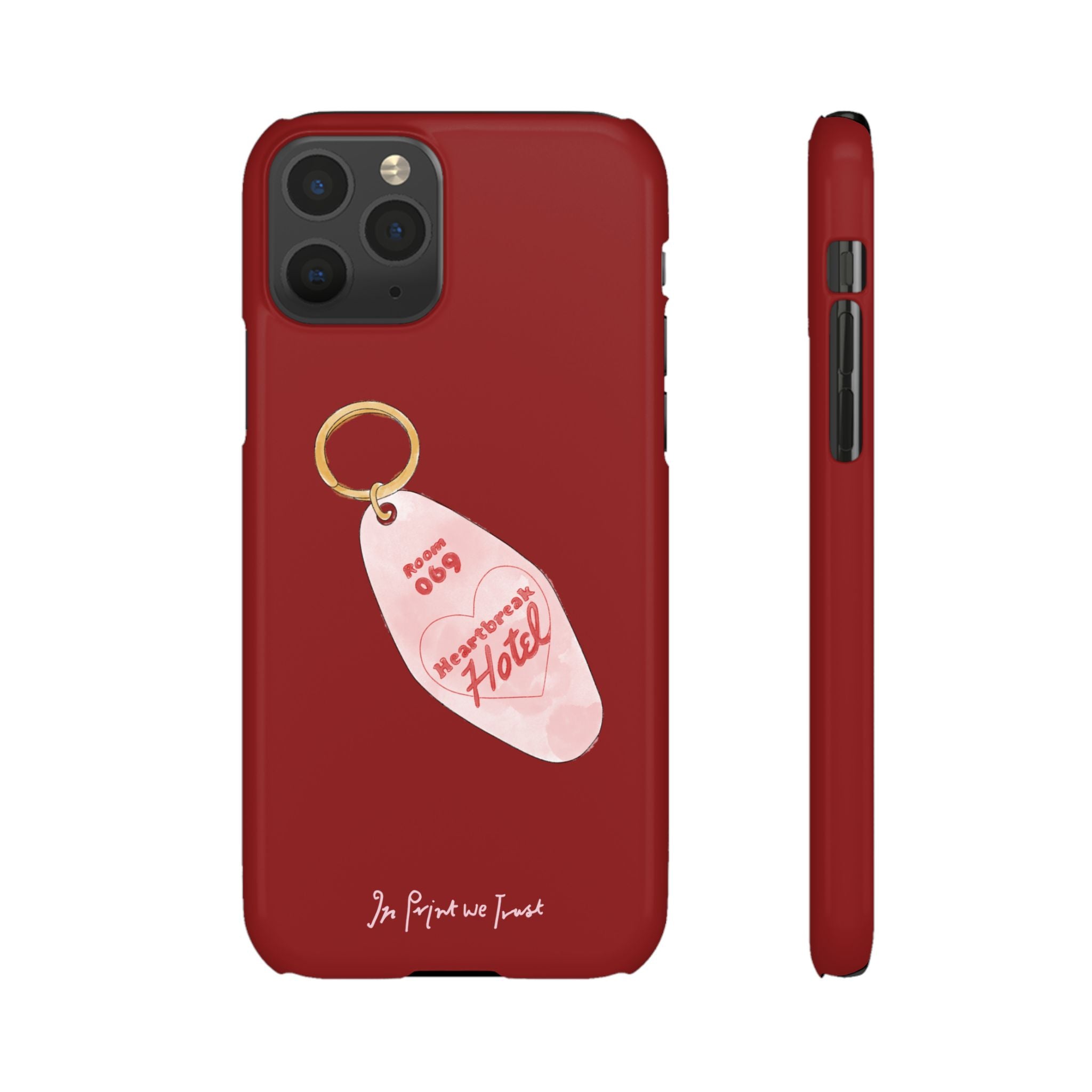 heartbreak hotel iPhone case - In Print We Trust