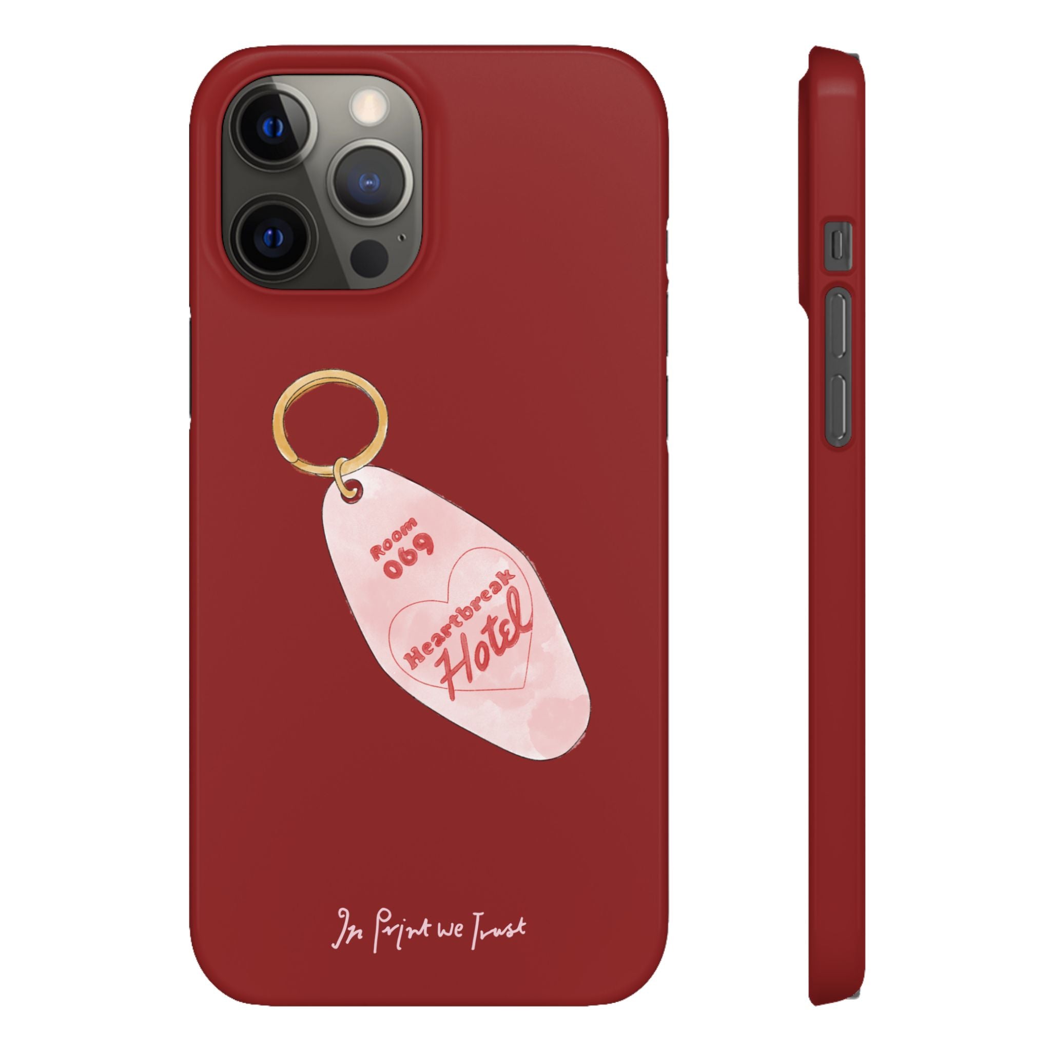 heartbreak hotel iPhone case - In Print We Trust