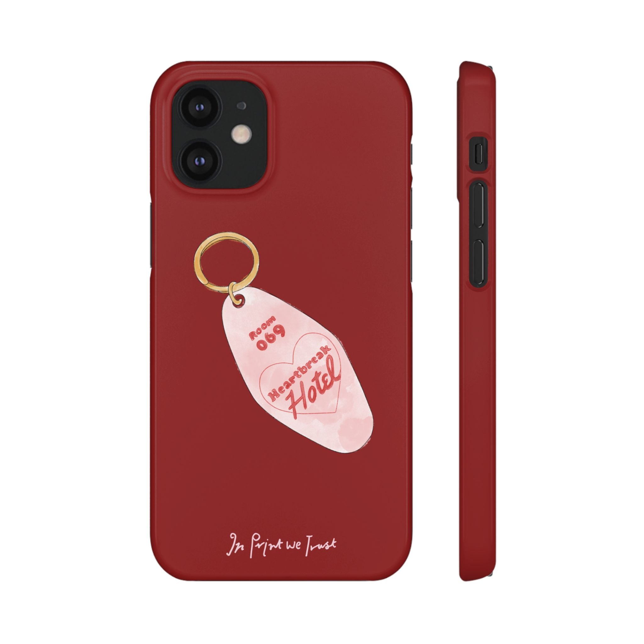 heartbreak hotel iPhone case - In Print We Trust