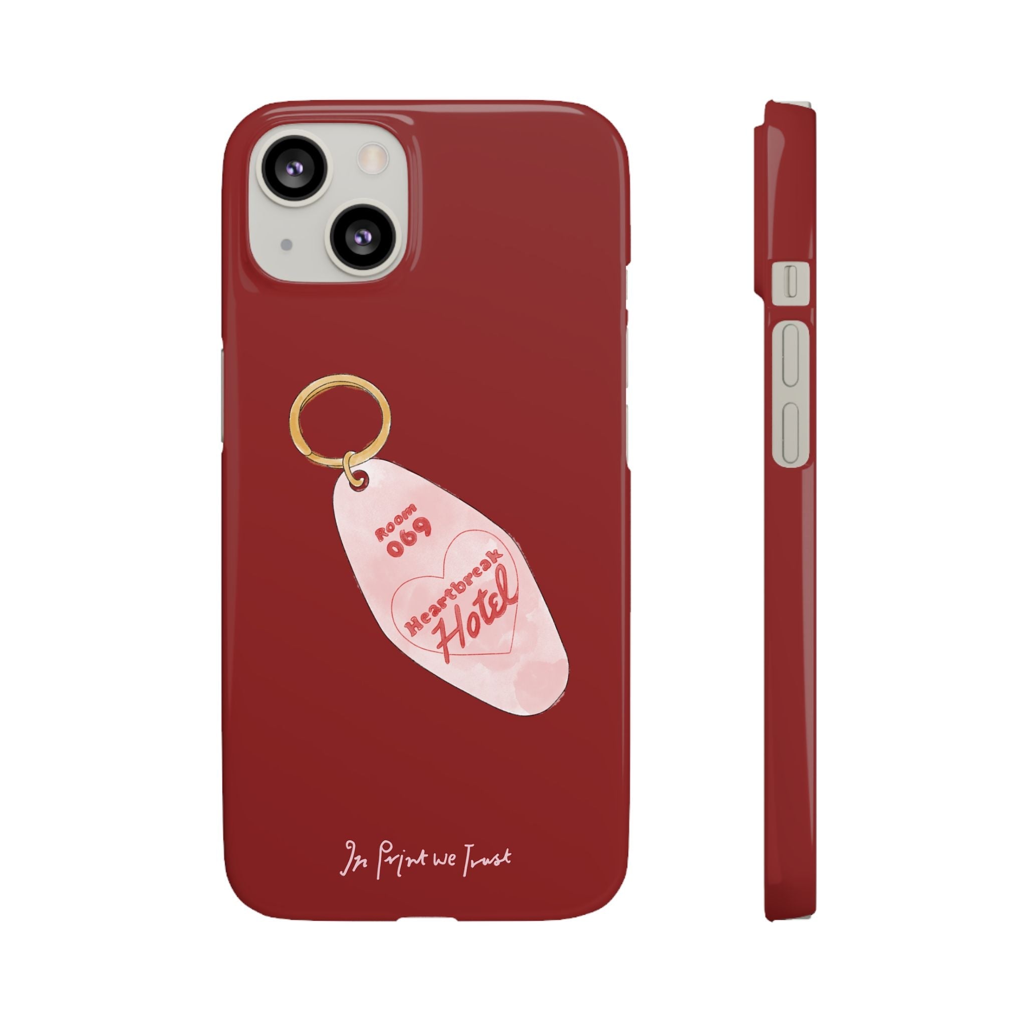 heartbreak hotel iPhone case - In Print We Trust